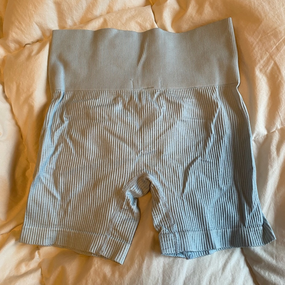 Light Blue Colsie Target Biker Shorts.